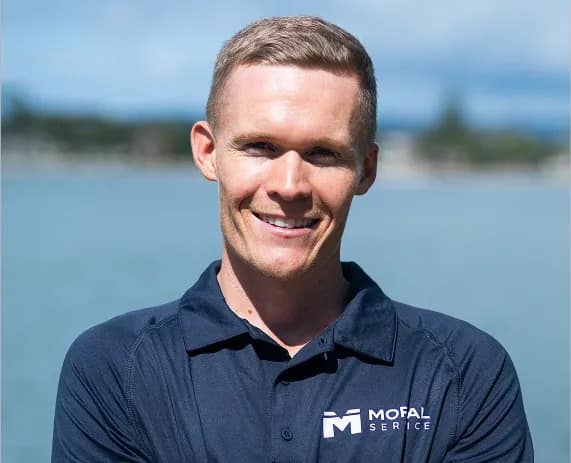 Shaun, owner and plumber at Moral Service